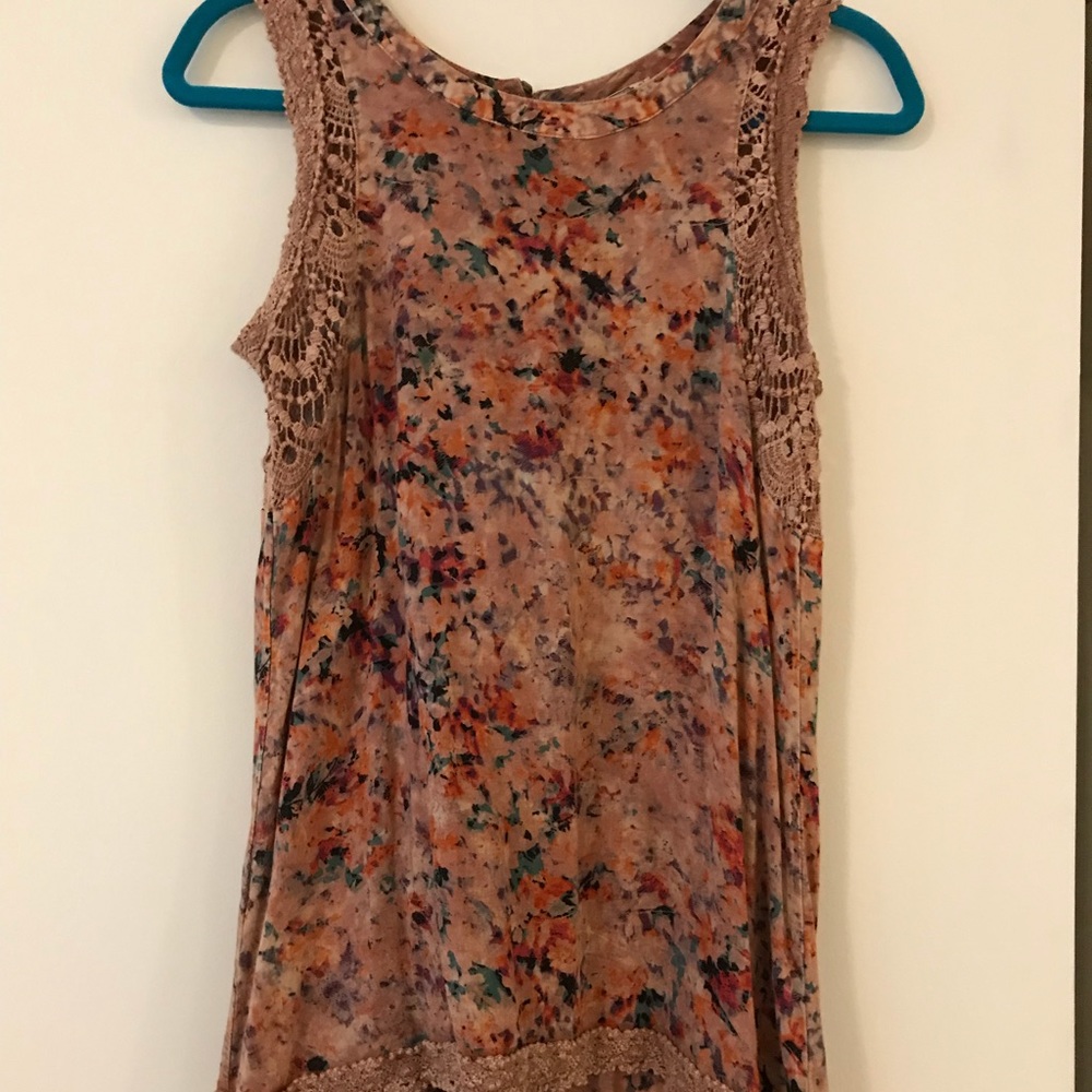 Gimmicks watercolor tank top